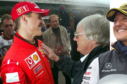 Bernie Ecclestone: Schumacher sad nije s nama, ali odgovorit će na sva pitanja kad bude bolje...