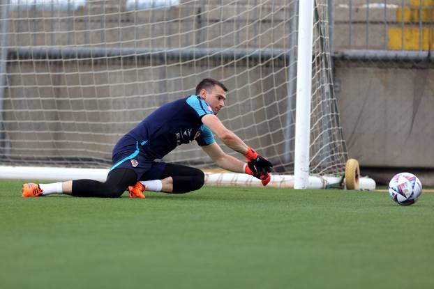 Rijeka: Trening Hrvatske nogometne reprezentacije bez Marka Livaje koji je napustio reprezentaciju