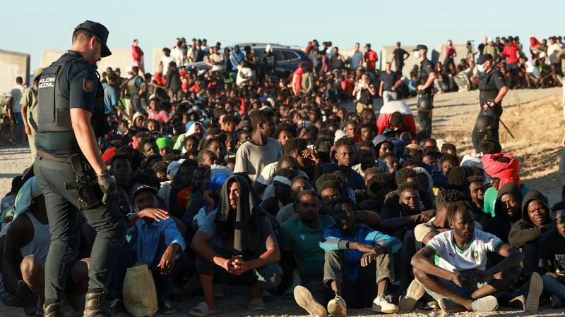 Kaotične scene u Ceuti nakon prodora migranata: 'Europa je moj san. Pokušat ću ponovno'