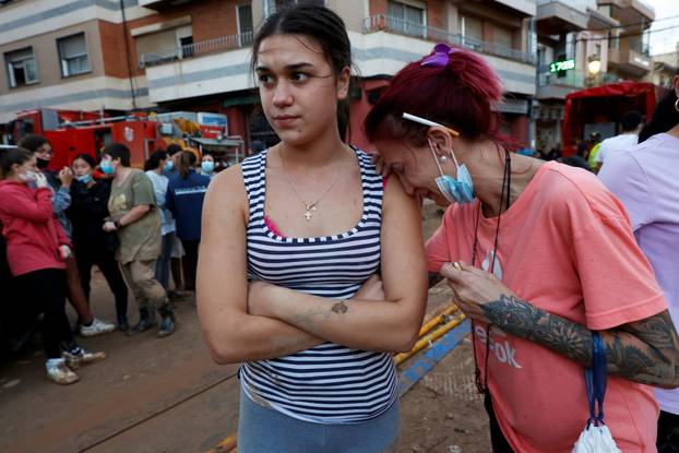 Aftermath of floods in Spain