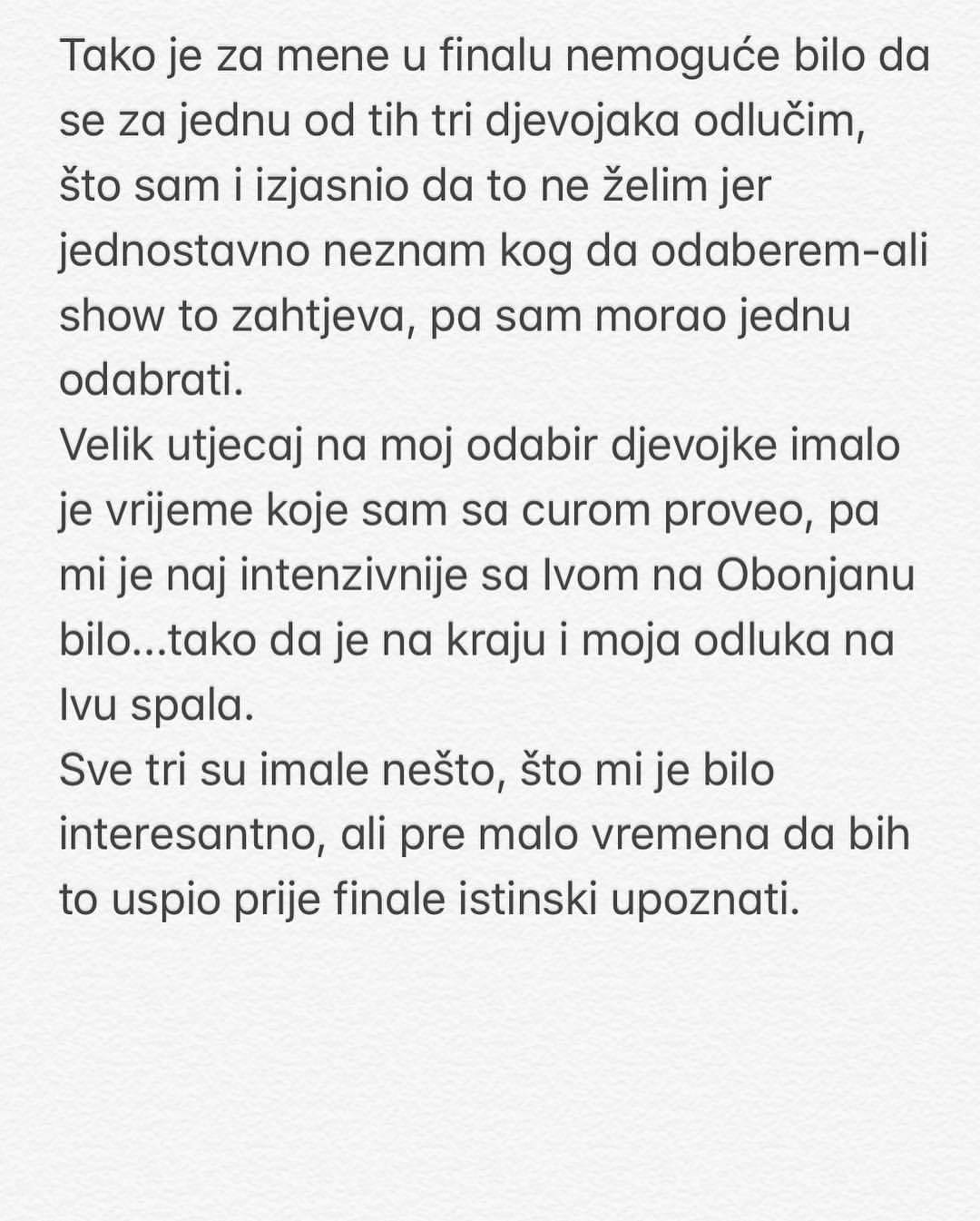 Gospodin Savršeni ljut: Objavio pismo i začepio usta hejterima