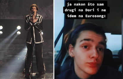 Marko Bošnjak reakcijom na plasman nasmijao pratitelje: 'Ja nakon što ne idem na Eurosong'