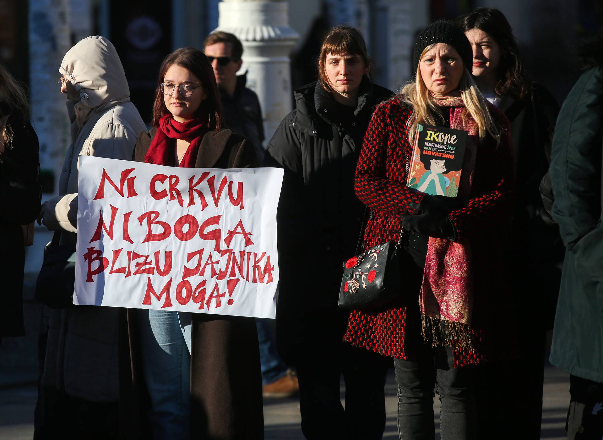 Zagreb: Prosvjed za ženska prava 