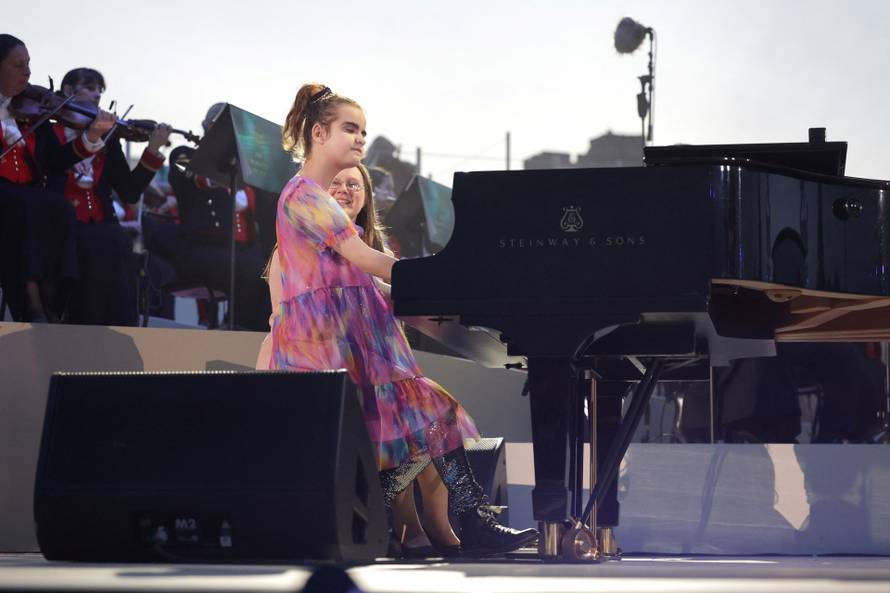 A concert to mark Britain's King Charles' coronation, at Windsor Castle