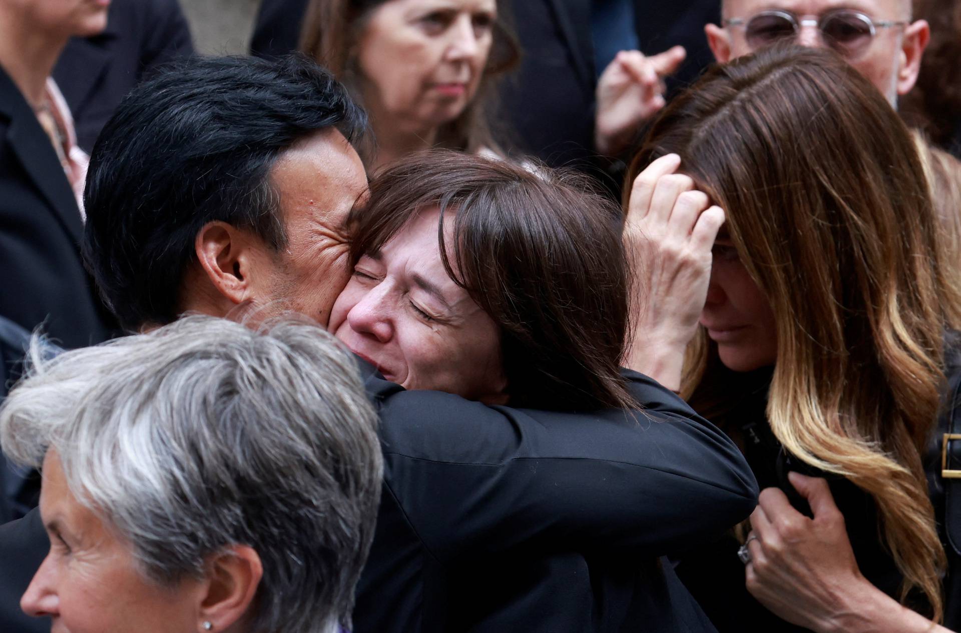 Funeral of late singer and actress Jane Birkin in Paris