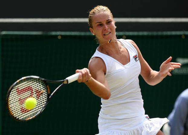 London: Wimbledon, Karolina Šprem - Kim Clijsters