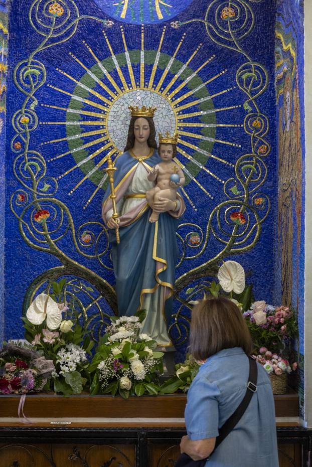 Misno slavlje u svetištu Gospe od Utočišta u Aljmašu na blagdan Velike Gospe