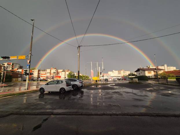 FOTO Poslije kiše, dolazi duga. Ili dvije? Pogledajte ove prizore