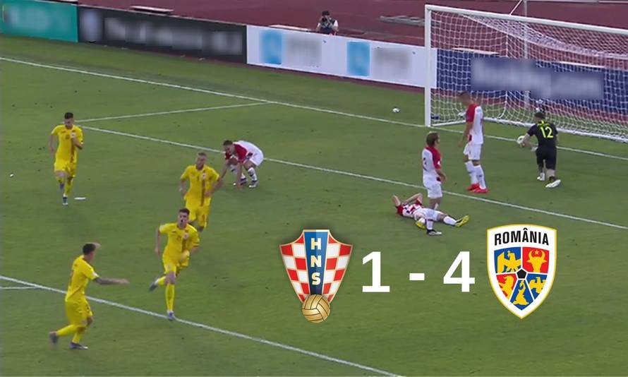 Šok za 'mini vatrene'! Rumunji ih deklasirali na otvaranju Eura