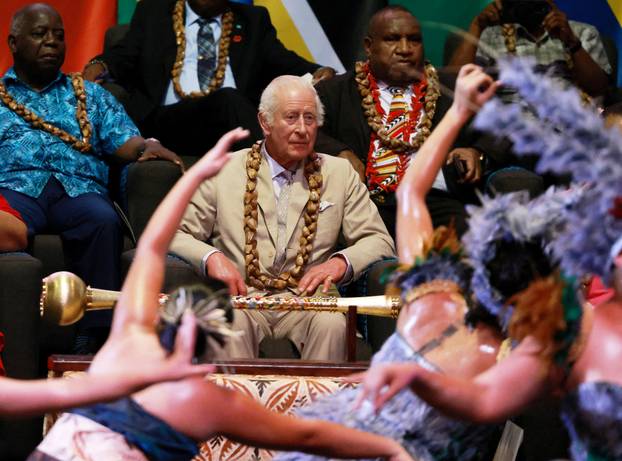 Britain's King Charles and Queen Camilla visit Samoa