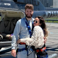 Luksuzan medeni mjesec: Bračni par Duje Ćaleta-Car i supruga Adriana letjeli iznad New Yorka