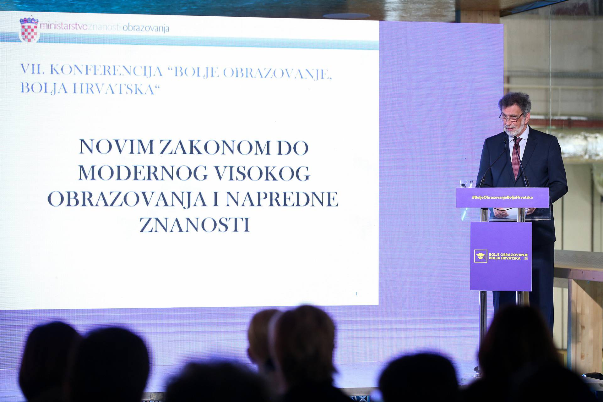 Zagreb: Ministar Fuchs na konferenciji 24sata "Bolje obrazovanje bolja Hrvatska"