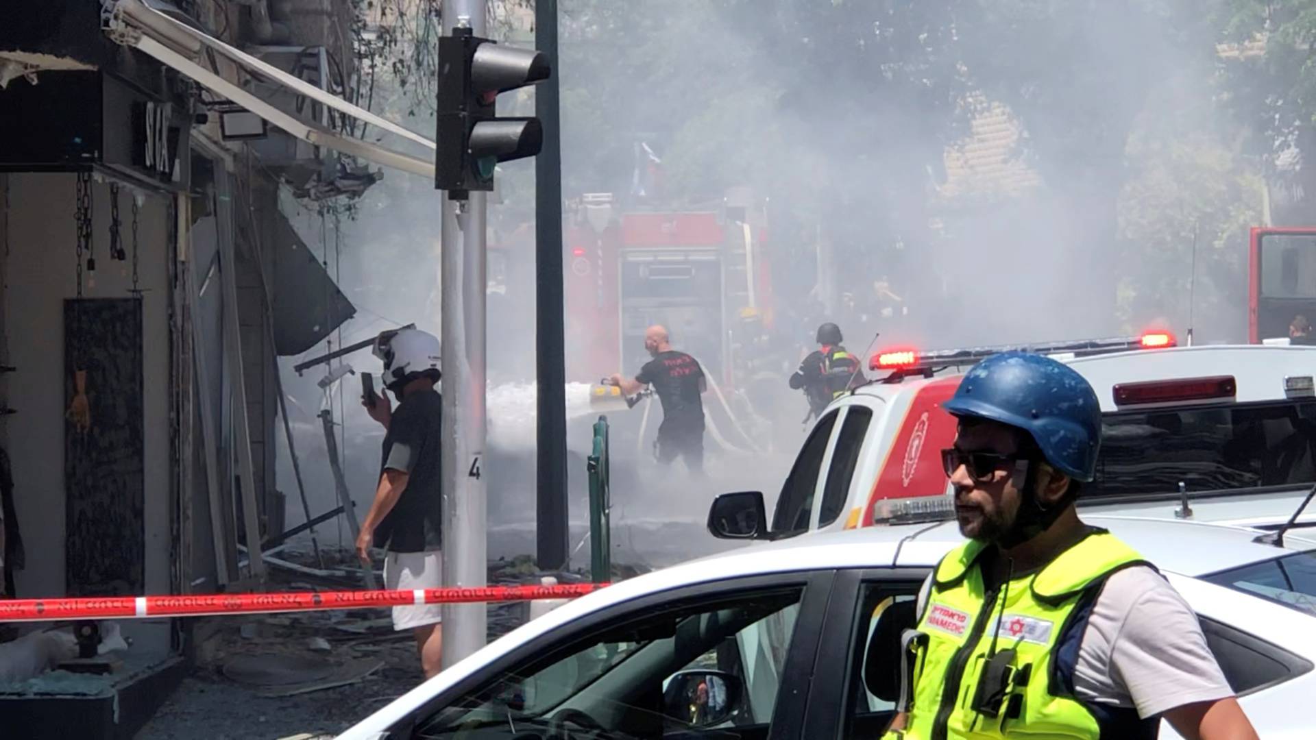 Rocket from Gaza lands in Ramat Gan, Tel Aviv District