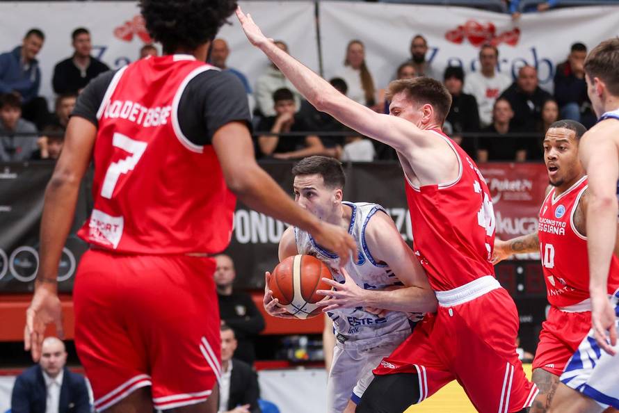 Zagreb: Susret Cibone i Pallacanestro Reggiana u 6. kolu FIBA Europa kupa