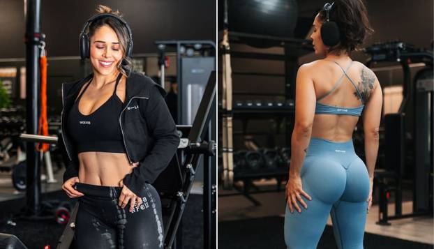 FOTO Seksi fitness mama pokazala sve: 'Nema izgovora, i nakon dvije trudnoće sam top'