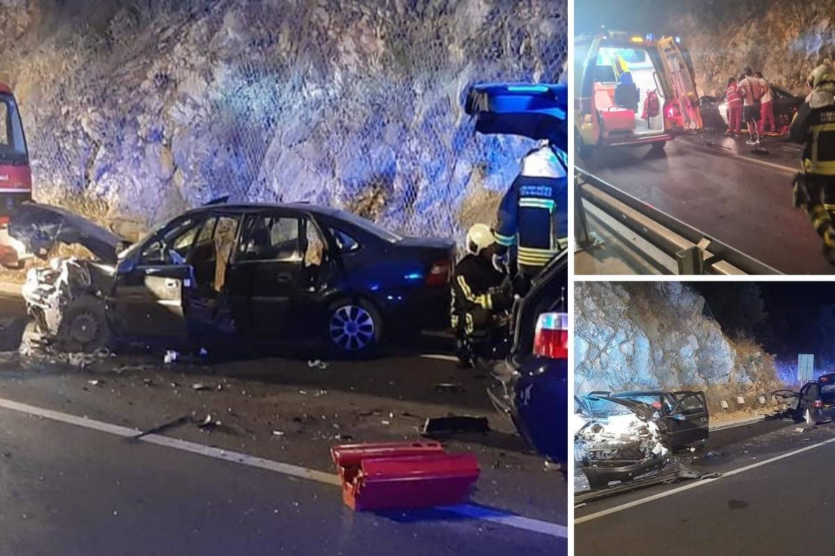 Krš i lom kod Dubrovnika. Troje ozlijeđenih u sudaru dva auta: 'Zabio se u auto ispred mene'