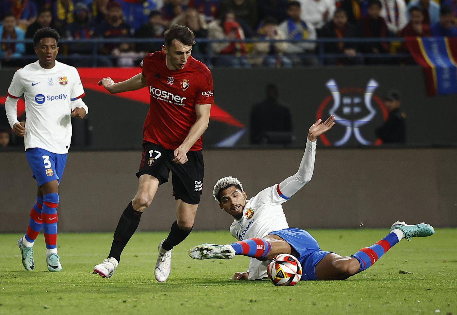 Spanish Super Cup - Semi Final - FC Barcelona v Osasuna