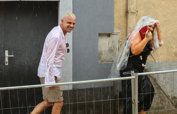 Sinj: Zbog jakog pljuska odgođena 310. Sinjska alka