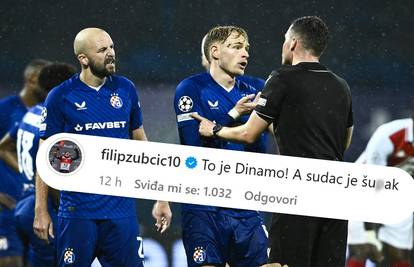 Zubčić: To je Dinamo, a sudac je šu*ak! Bernauer: Frustriralo me