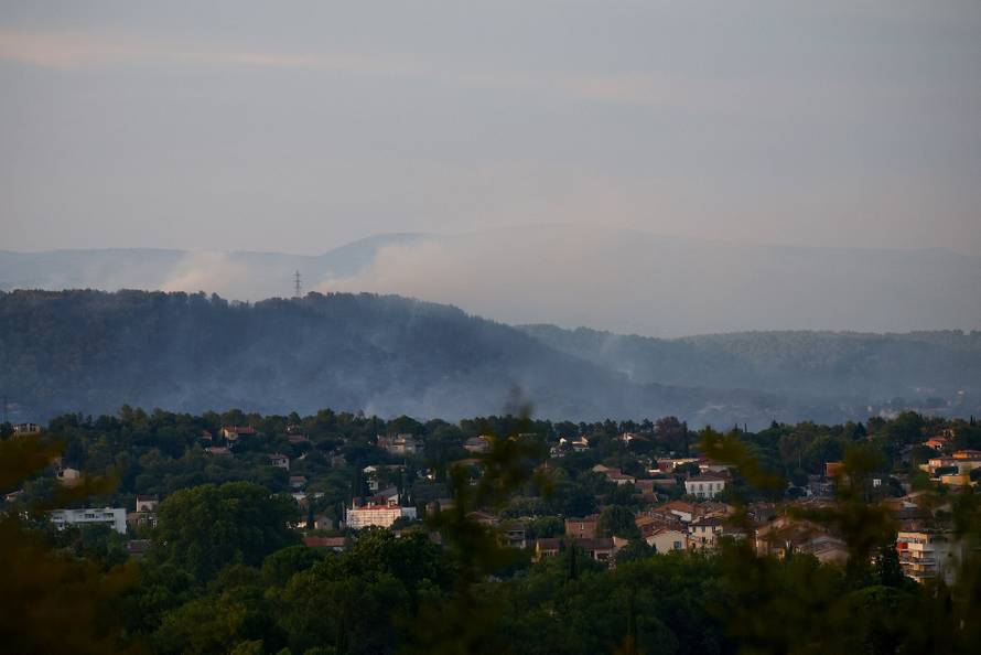 Wildfire in France