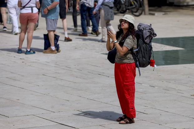 Zadar: Subotnje prijepodne u centru grada