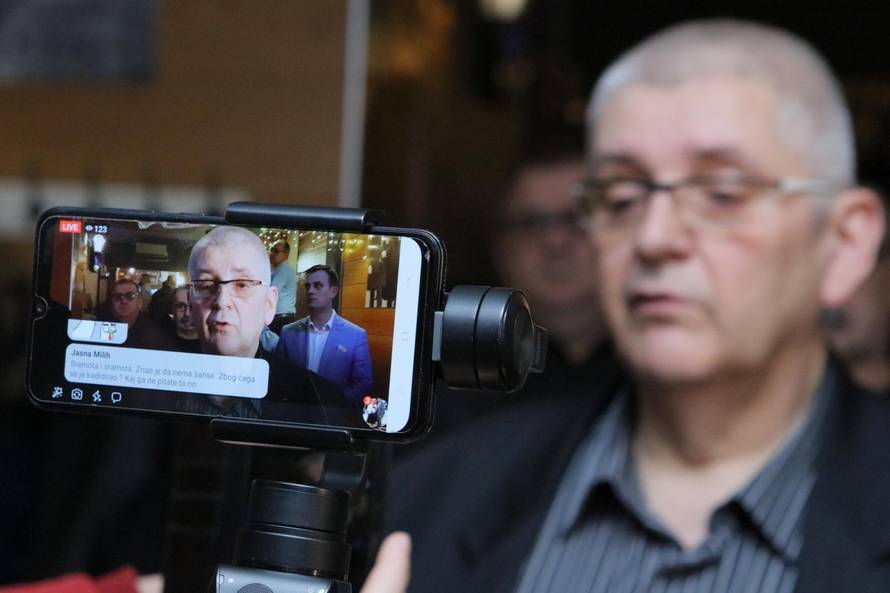 Osijek: Izborni stožer predsjedničkog kandidata Ante Đapića