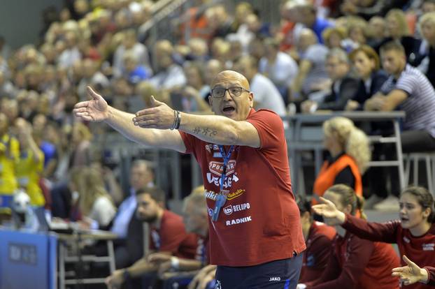 Koprivnica: Podravka Vegeta protiv Metz Handball u 5. kolu ženske rukometne Lige prvaka