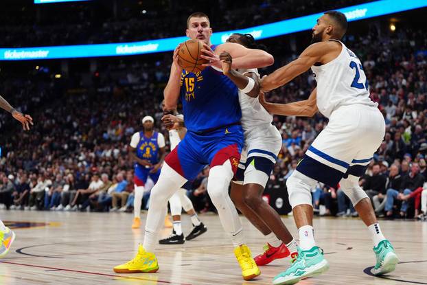 NBA: Playoffs-Minnesota Timberwolves at Denver Nuggets