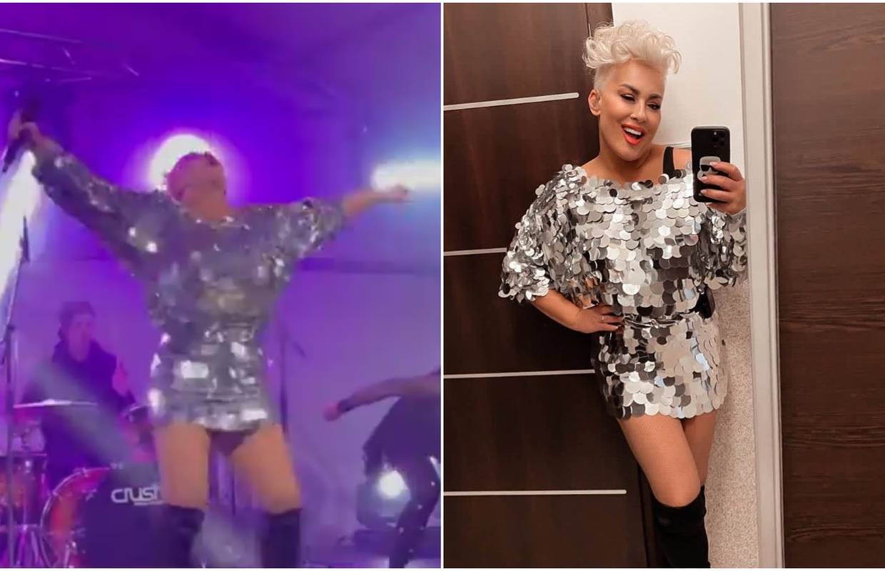 Indira Levak objavila snimku energičnog nastupa u rodnoj Županji: 'Slavonska Tina Turner'