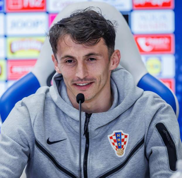 Split: Konferencija za medije hrvatske nogometne reprezentacije