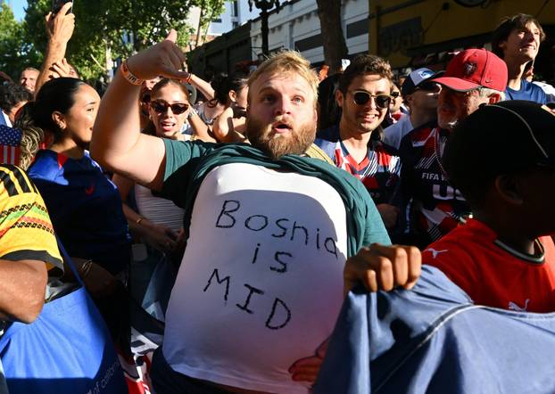 FIFA World Cup 2026 - Round of 32 - United States v Bosnia and Herzegovina - Fans gather in San Jose