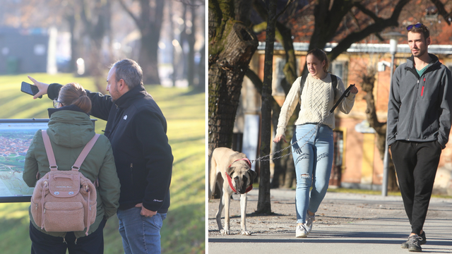 FOTO Sunčano vrijeme i šetnja razveselili brojne Karlovčane