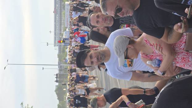 Zagreb: Marin Miletić čeka na ulazak na Hipodrom na koncert Thompsona