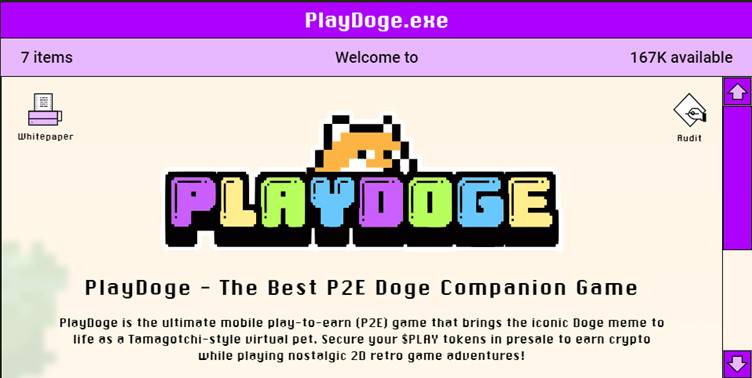 PlayDoge pretprodaja osvaja 4,6 mil. dolara - Novi hit P2E token?