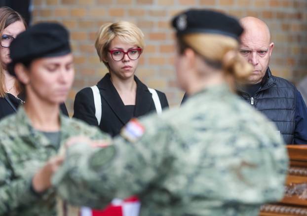 Zagreb: Posljednji ispra?aj hrvatskog branitelja Pavla Slobodana Mudrog