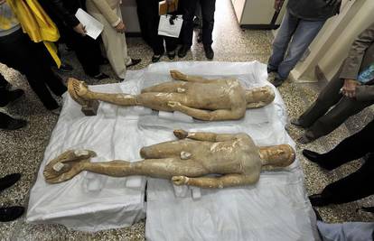 Grčka policija spriječila krađu antičkih kipova