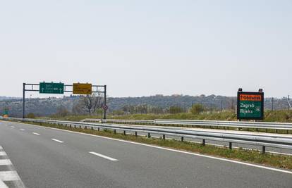 Zbog nesreće na autocesti A1 promet teče jednim trakom