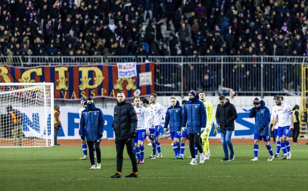 Susret 20. kola SuperSport HNL-a između Hajduka i Rijeke