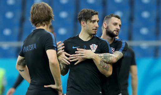 Rebića boli vrat i nije trenirao, Vrsaljko odradio puni trening!