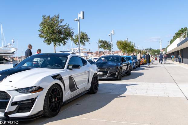 GALERIJA Kultni američki Mustanzi zablistali su u Rovinju