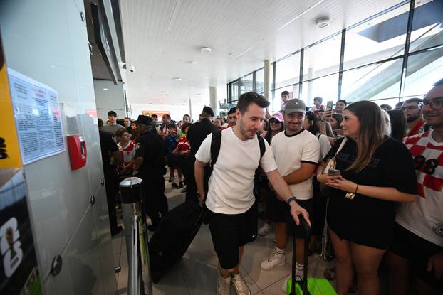 Velika Gorica: Doček hrvatske nogometne reprezentacije