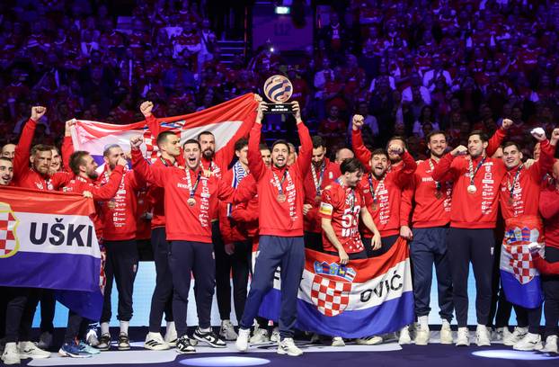 Dodjela medalja hrvatskoj rukometnoj reprezentaciji