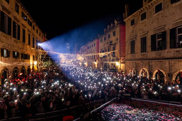 Dubrovnik: Dubrovnik svečano ušao u 2026. godinu