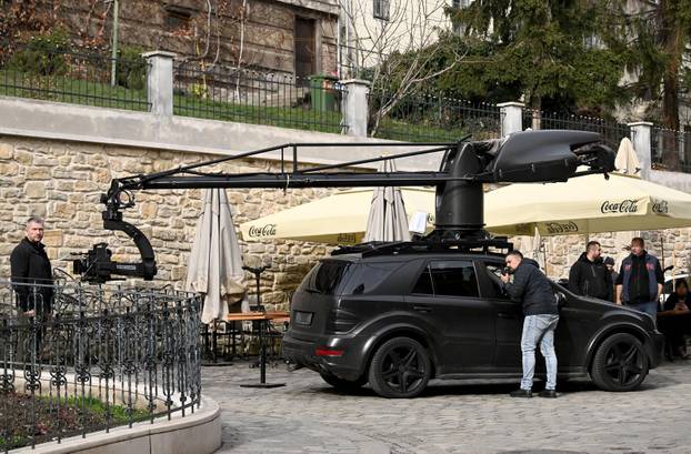 Zagreb: Bugatti u Radićevoj ulici na snimanju 