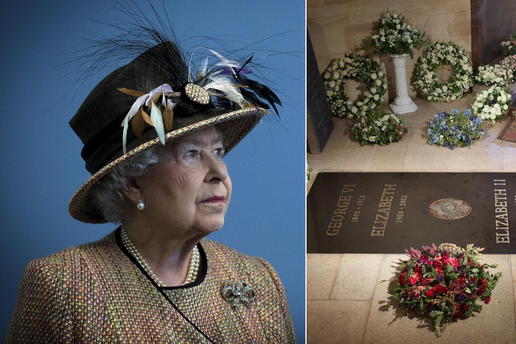 Kraljevska obitelj objavila prve fotografije groba Elizabete II.