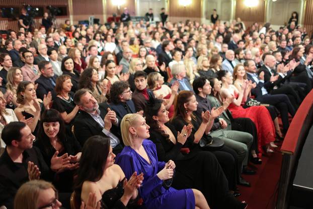 Zagreb: Svečana dodjela 33. Nagrade hrvatskog glumišta