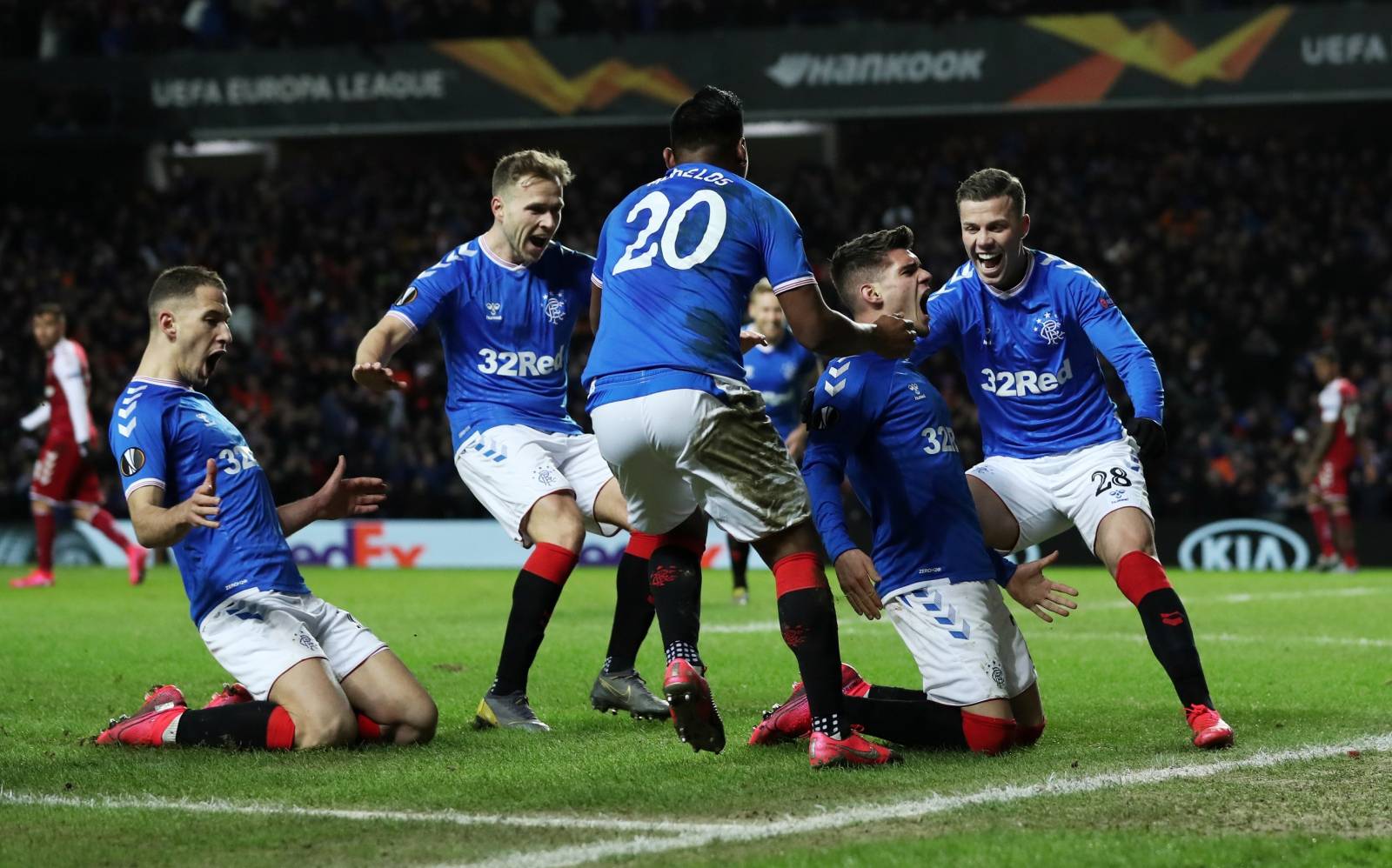 Europa League - Round of 32 First Leg - Rangers v S.C. Braga