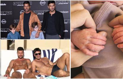 Ricky Martin nakon dva sina dobio i curicu: 'Dobar početak'