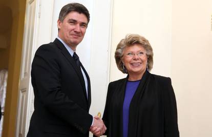 Viviane Reding premijeru dala savjet za sljedeće euroizbore