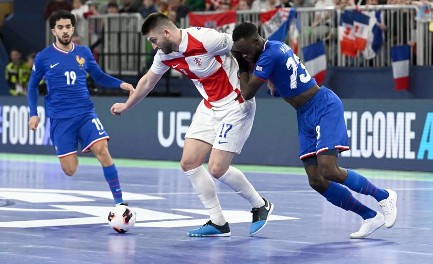 Ljubljana: Francuska - Hrvatska u borbi za broncu